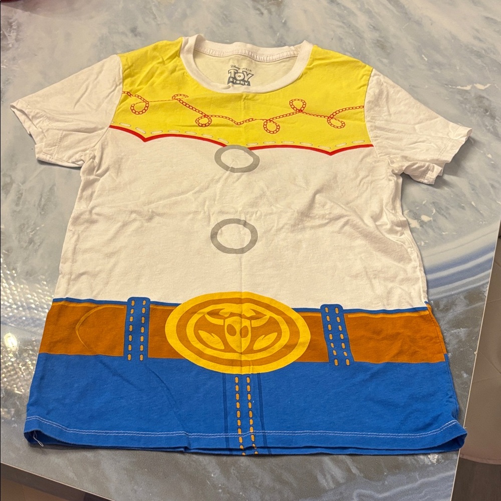 Disney Toy Story Jessie Tee - White, Yellow, Blue, Brown